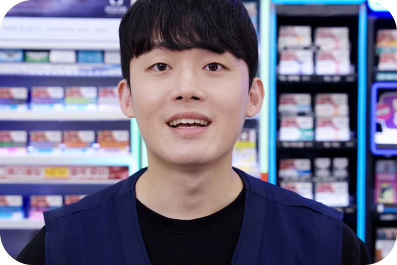 Working a Part-Time Job at a Convenience Store