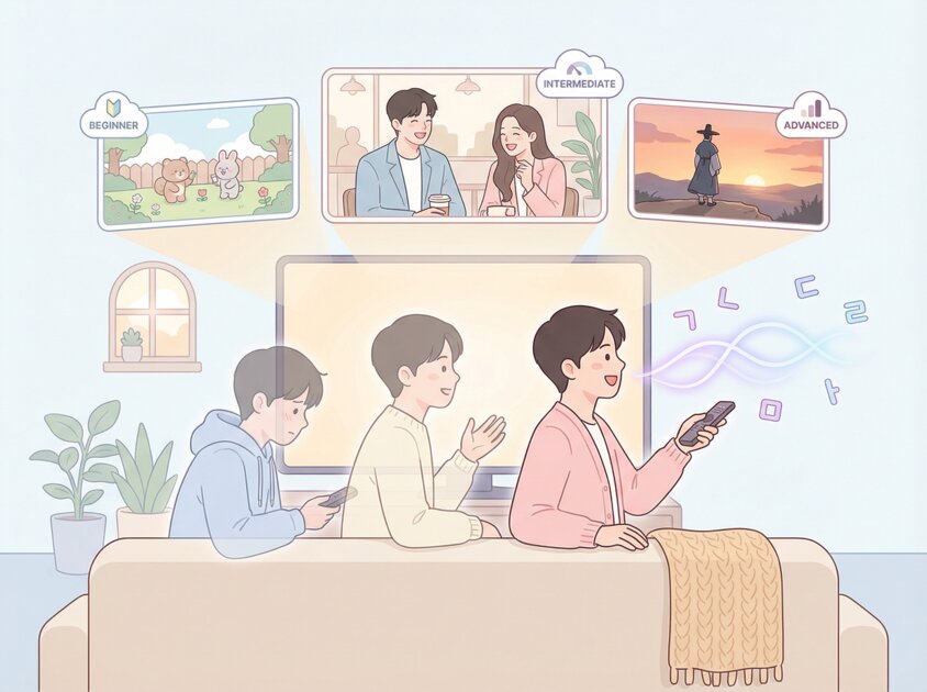 Korean TV Shows To Improve Korean Speaking: Beginner to Advanced Guide