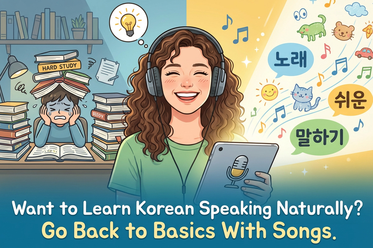 Want to Learn Korean Speaking Naturally? Go Back to Basics With Songs