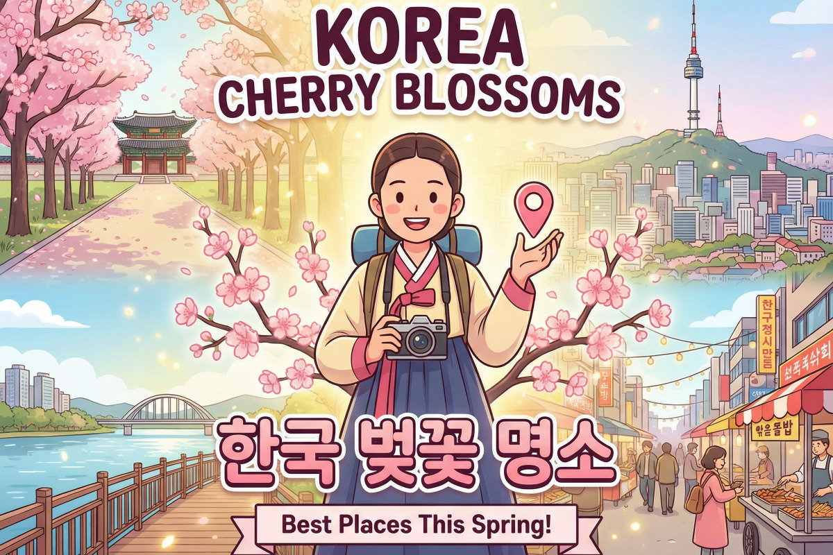 Want to See Cherry Blossoms in Korea? Best Places to Visit This Spring