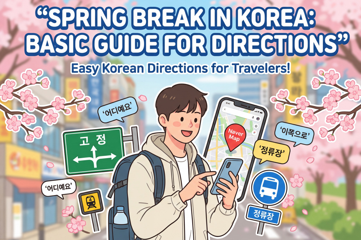 Spring Break in Korea: Basic Guide for Directions in Korea