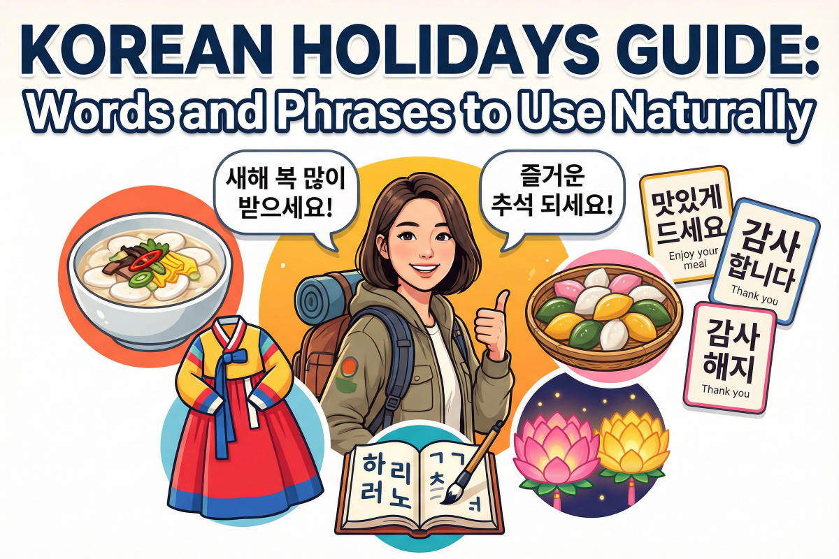 Korean Holidays Guide: Words and Phrases to Use Naturally