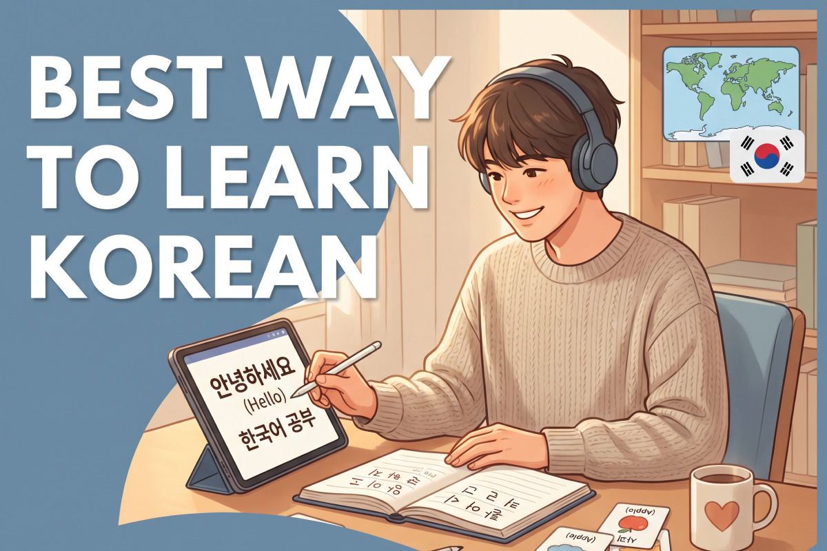 Best Way to Learn Korean Without Living in Korea