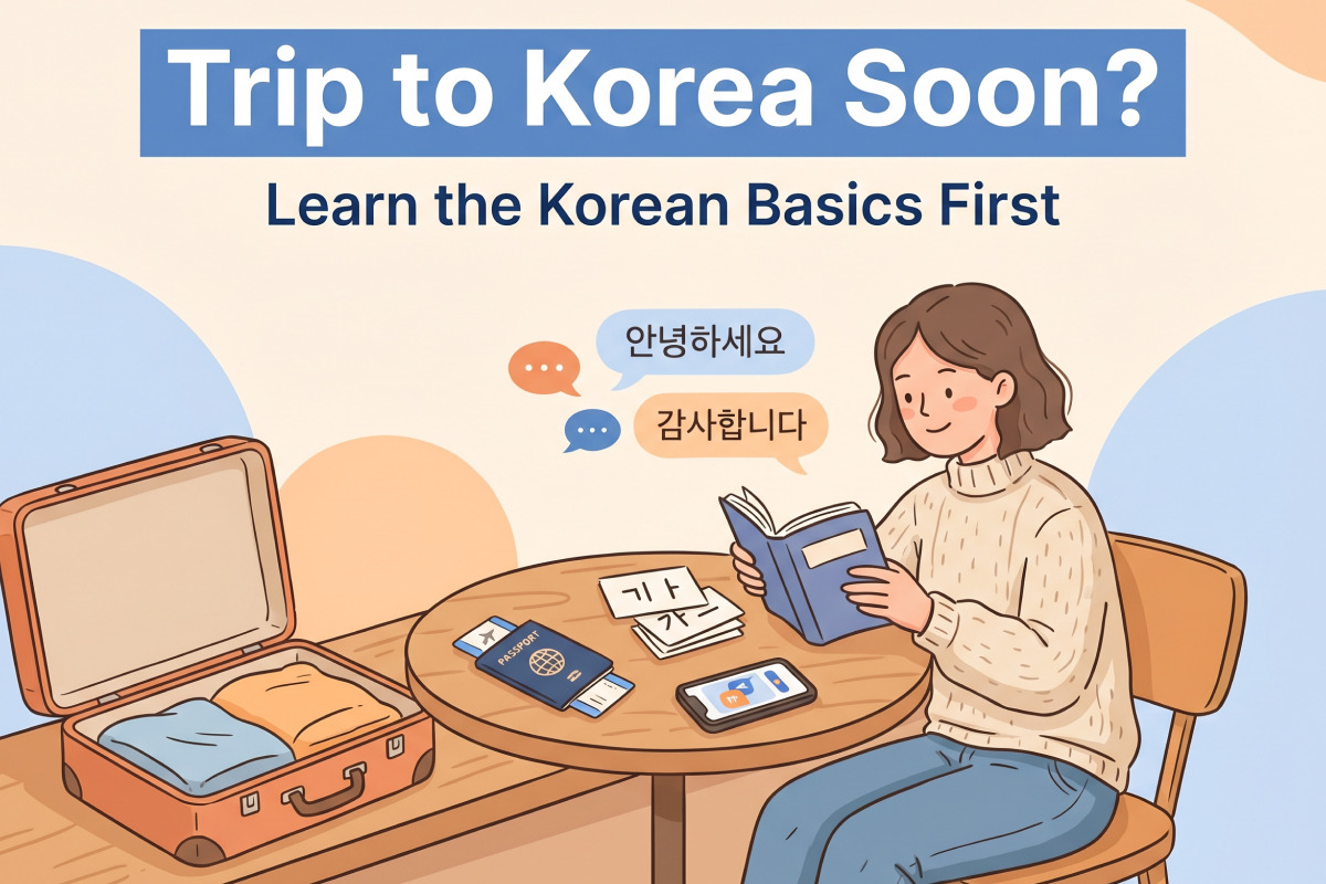 Basic Korean for Tourists Visiting Korea for the First Time