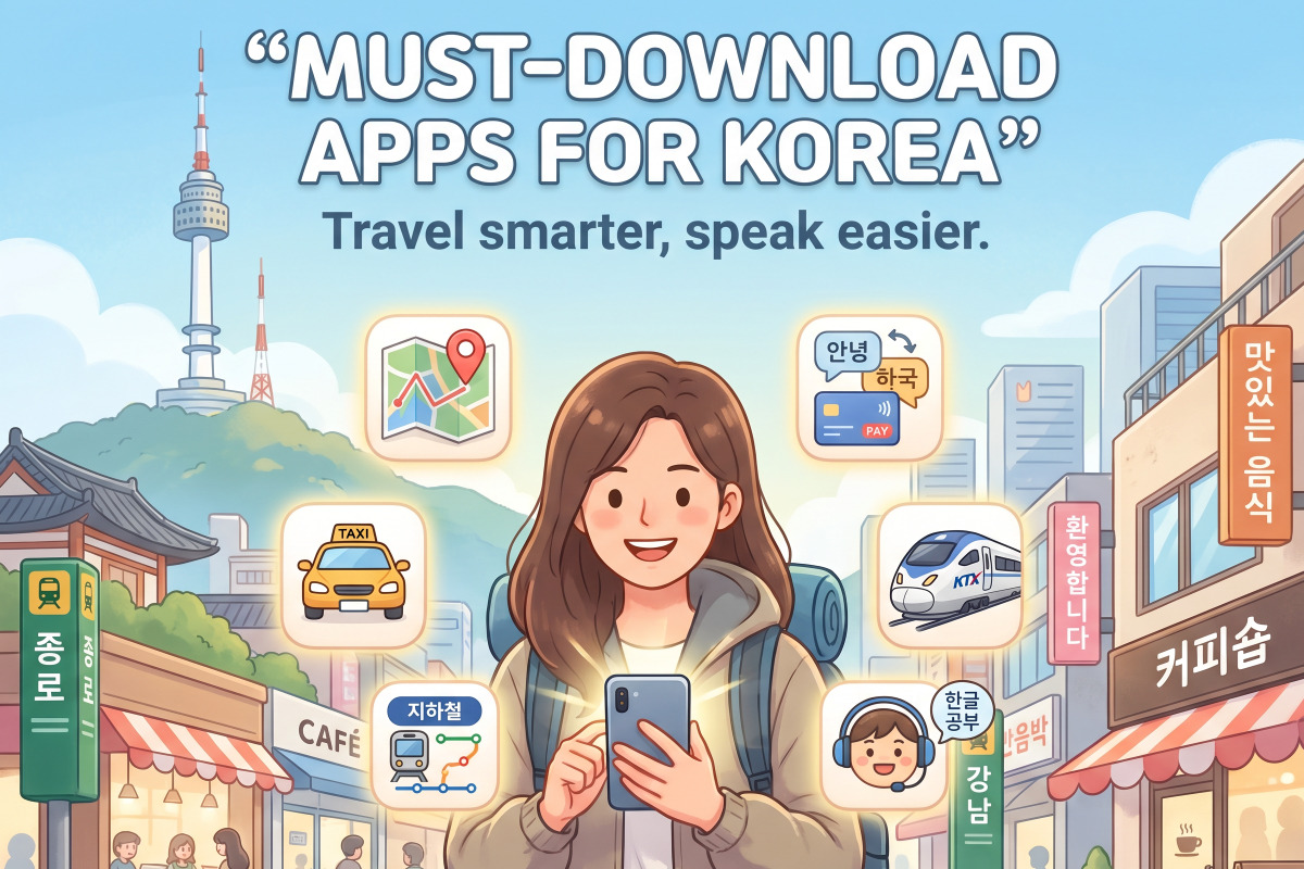 Guide to Visiting Korea: Must-Download Apps