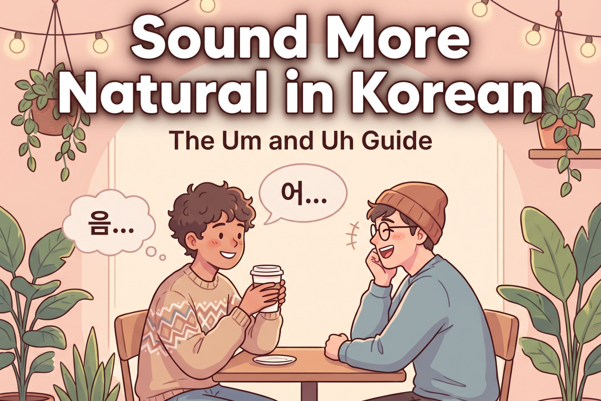 The Um and Uh Guide to Korean: Sound More Natural