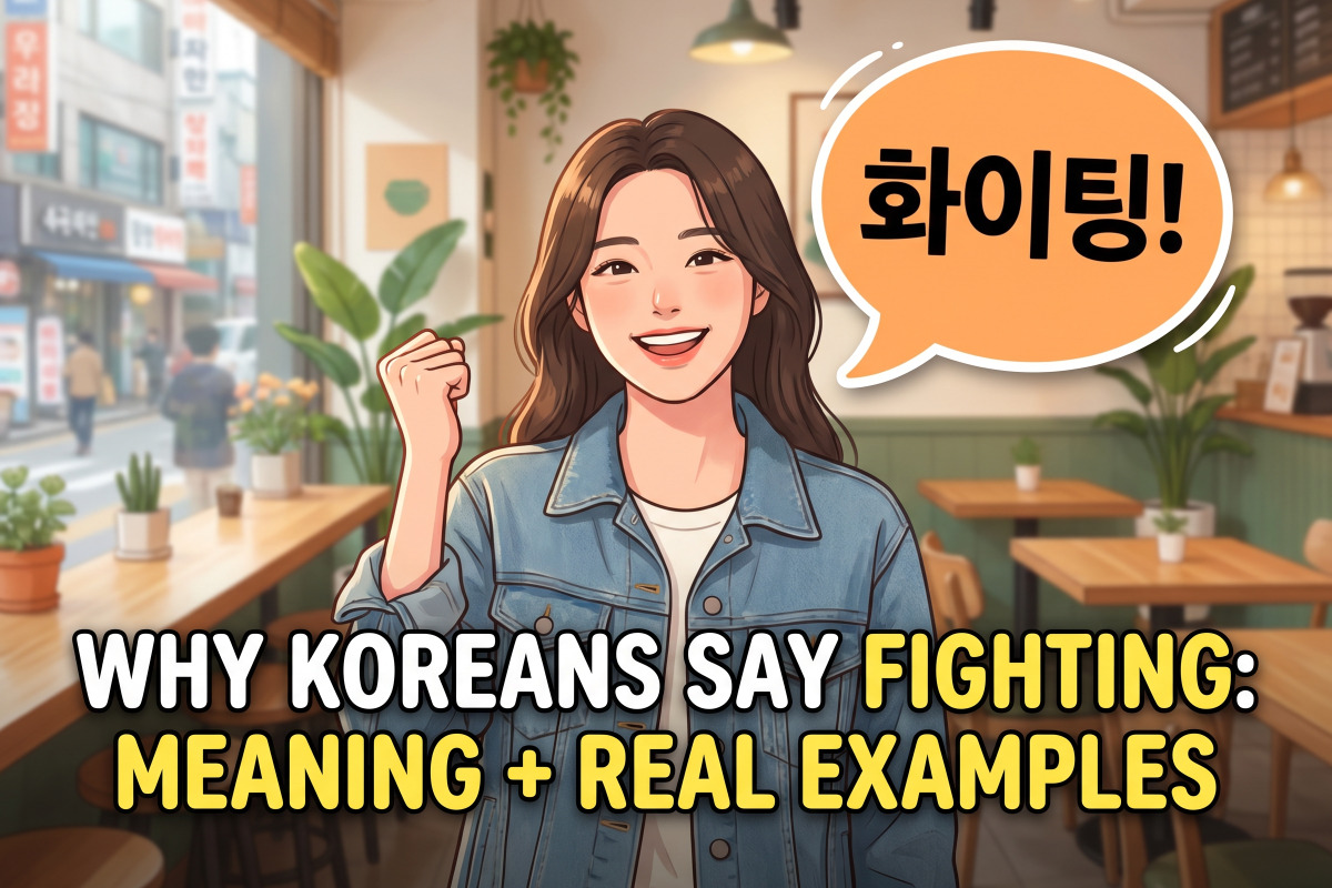 Why Koreans Say Fighting: Meaning and Real Examples