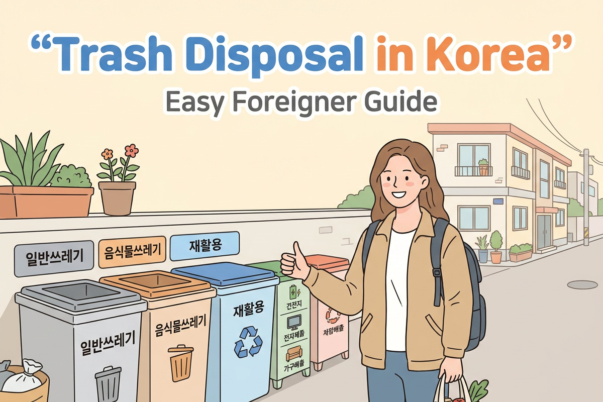Easy Guide on Trash Disposal in Korea