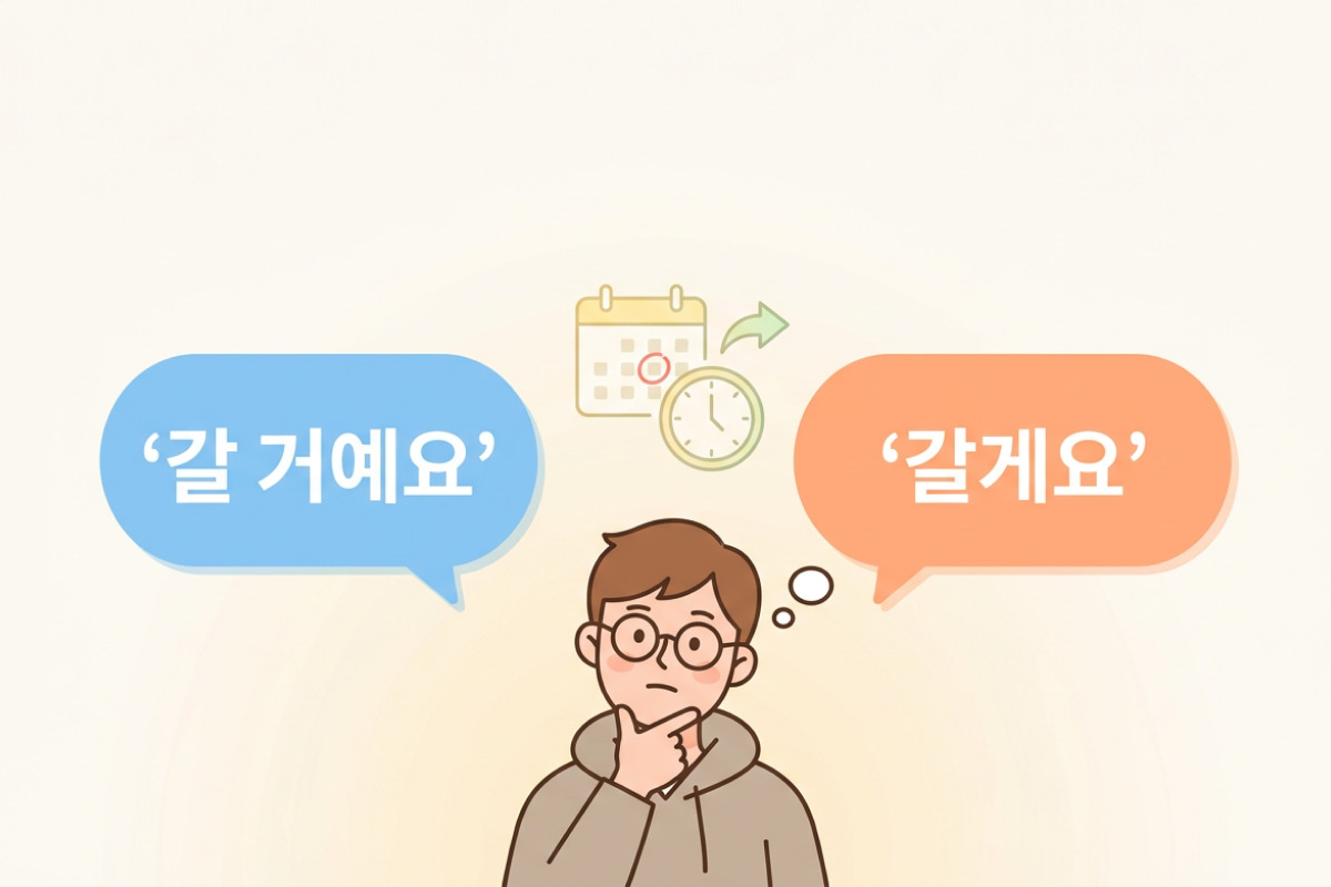 거예요 vs. 을게요: Which Korean Future Tense Should You Use?
