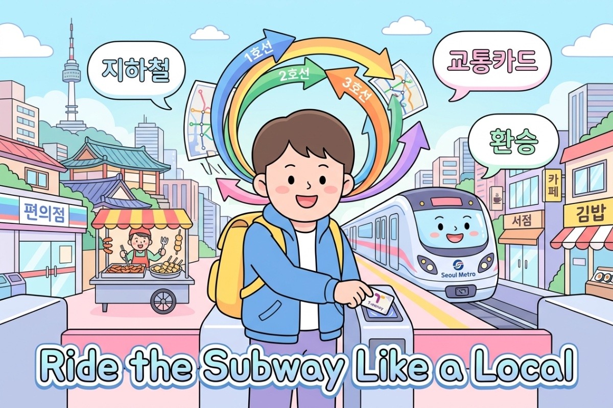 How to Ride the Subway in Korea (Beginner Guide)
