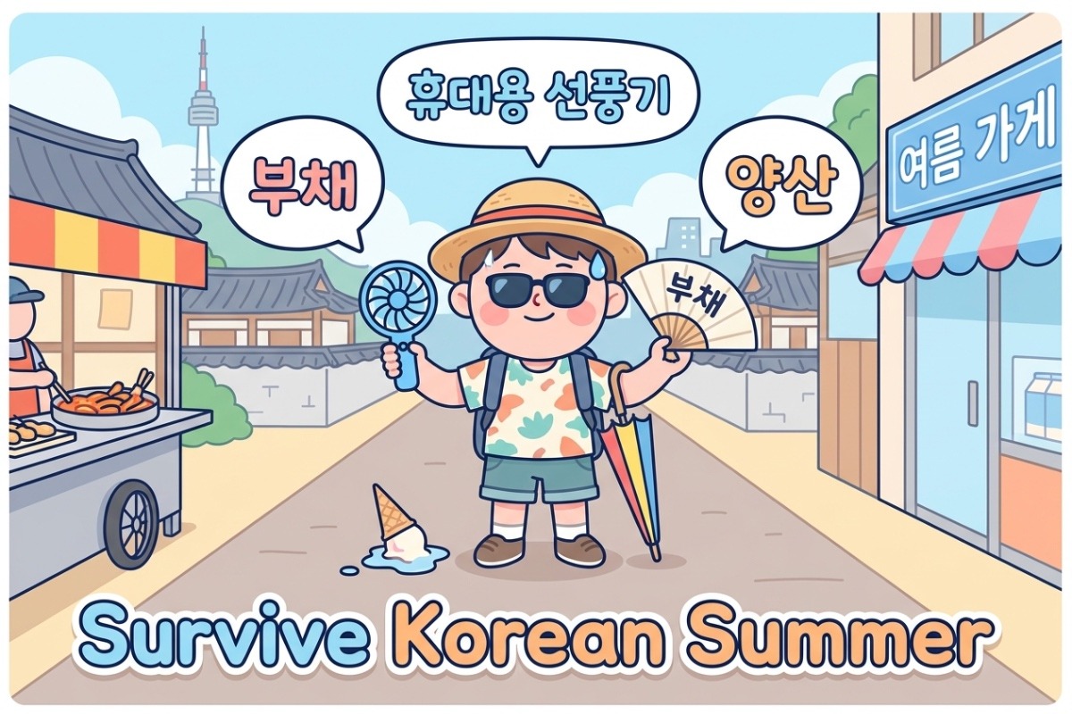 Beat Korean Summer: Words for Cooling Gear
