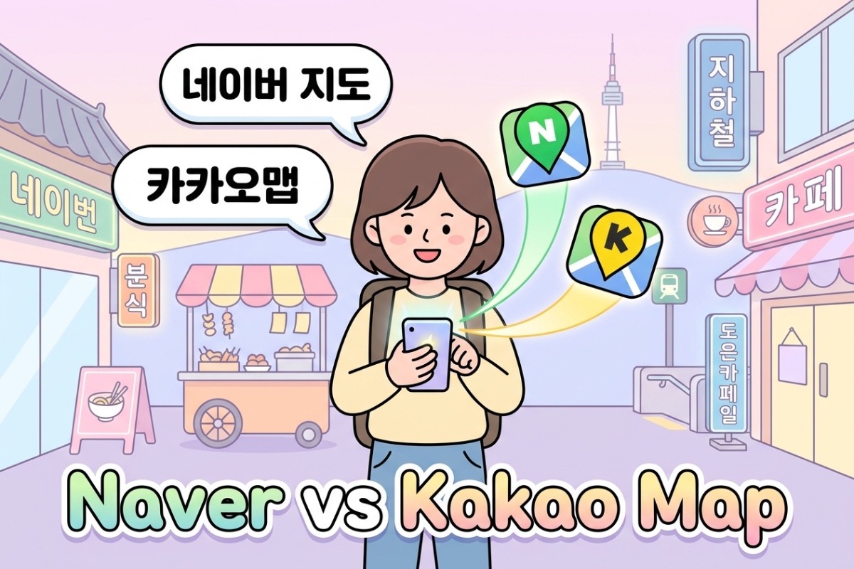 Naver Maps vs Kakao Map: Which One in Korea?