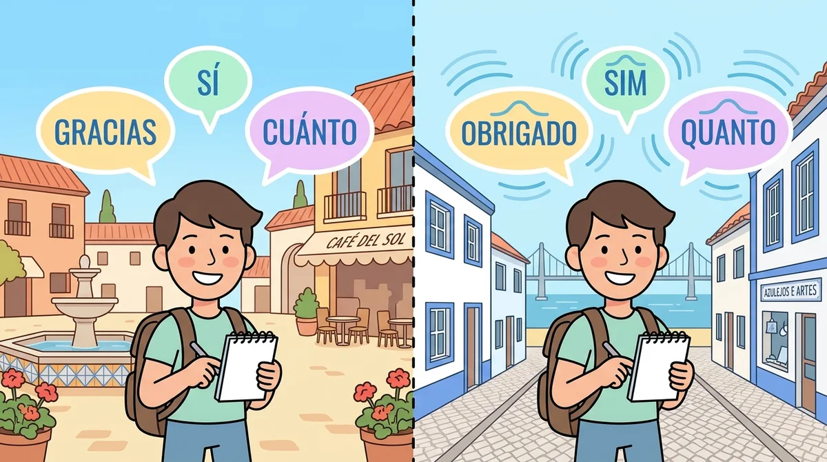 Split screen — left side