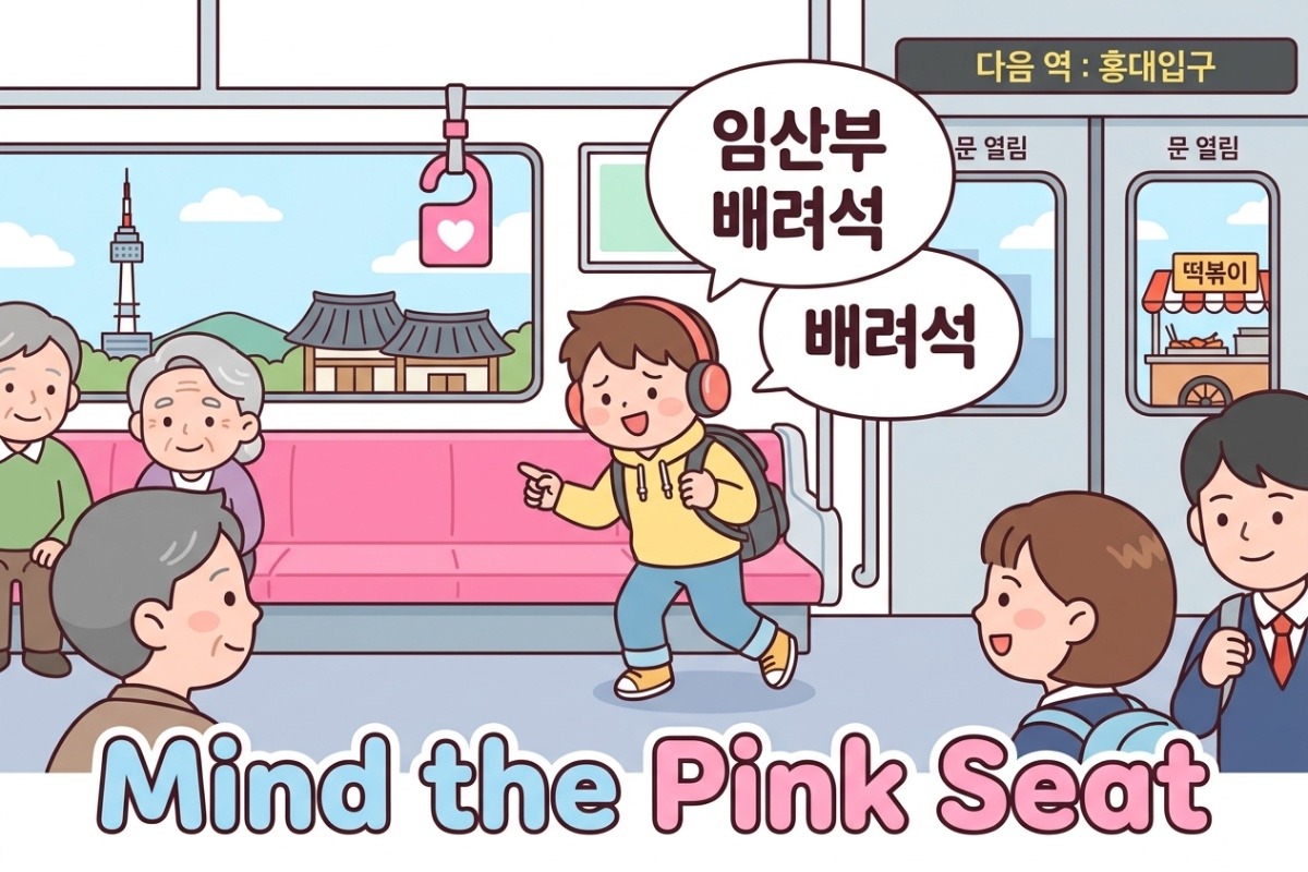 Pink Seats on the Korean Subway: What They Mean