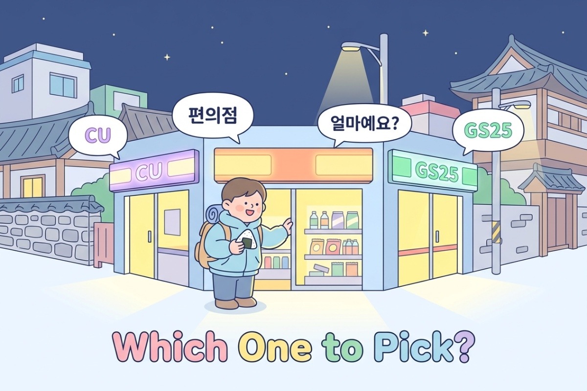 Korean Convenience Stores: Which One to Pick