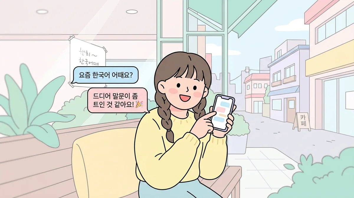 Two-line phone chat bubble showing 