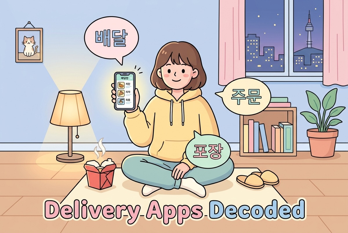 Korean Food Delivery Apps: What's Foreigner-Friendly
